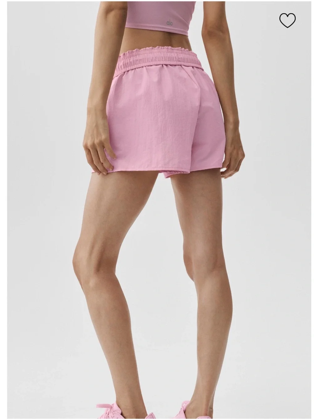 ALO Yoga lightweight pink